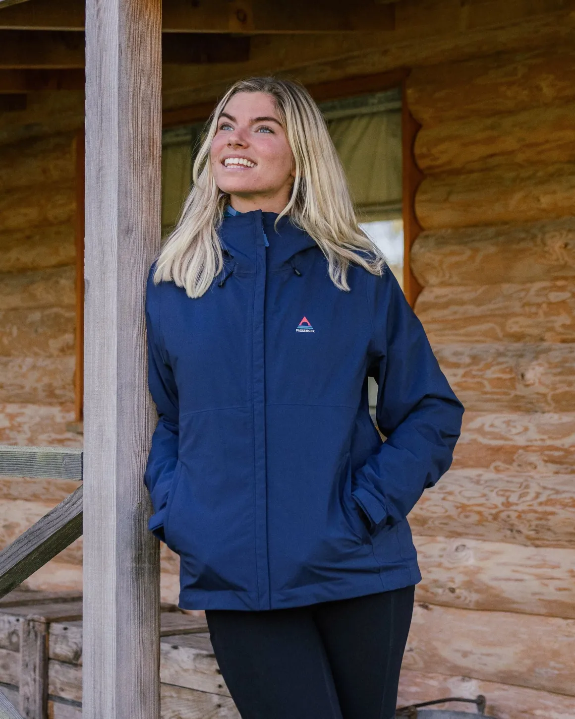 Rainstorm Recycled Waterproof Jacket - Rich Navy