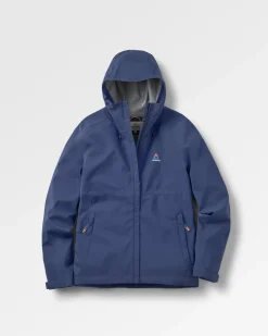 Rainstorm Recycled Waterproof Jacket - Rich Navy