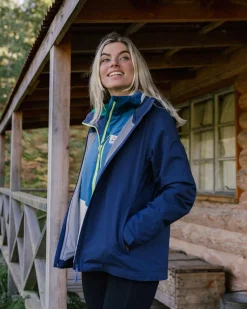 Rainstorm Recycled Waterproof Jacket - Rich Navy
