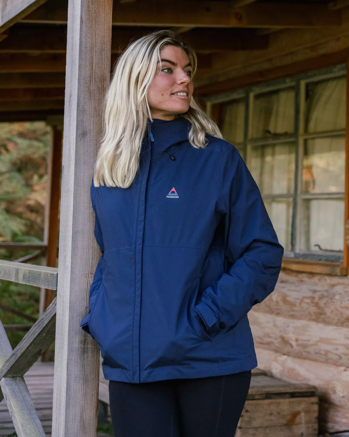 Rainstorm Recycled Waterproof Jacket - Rich Navy