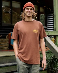Rambler Recycled Cotton T-Shirt - Cappuccino