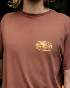 Rambler Recycled Cotton T-Shirt - Cappuccino
