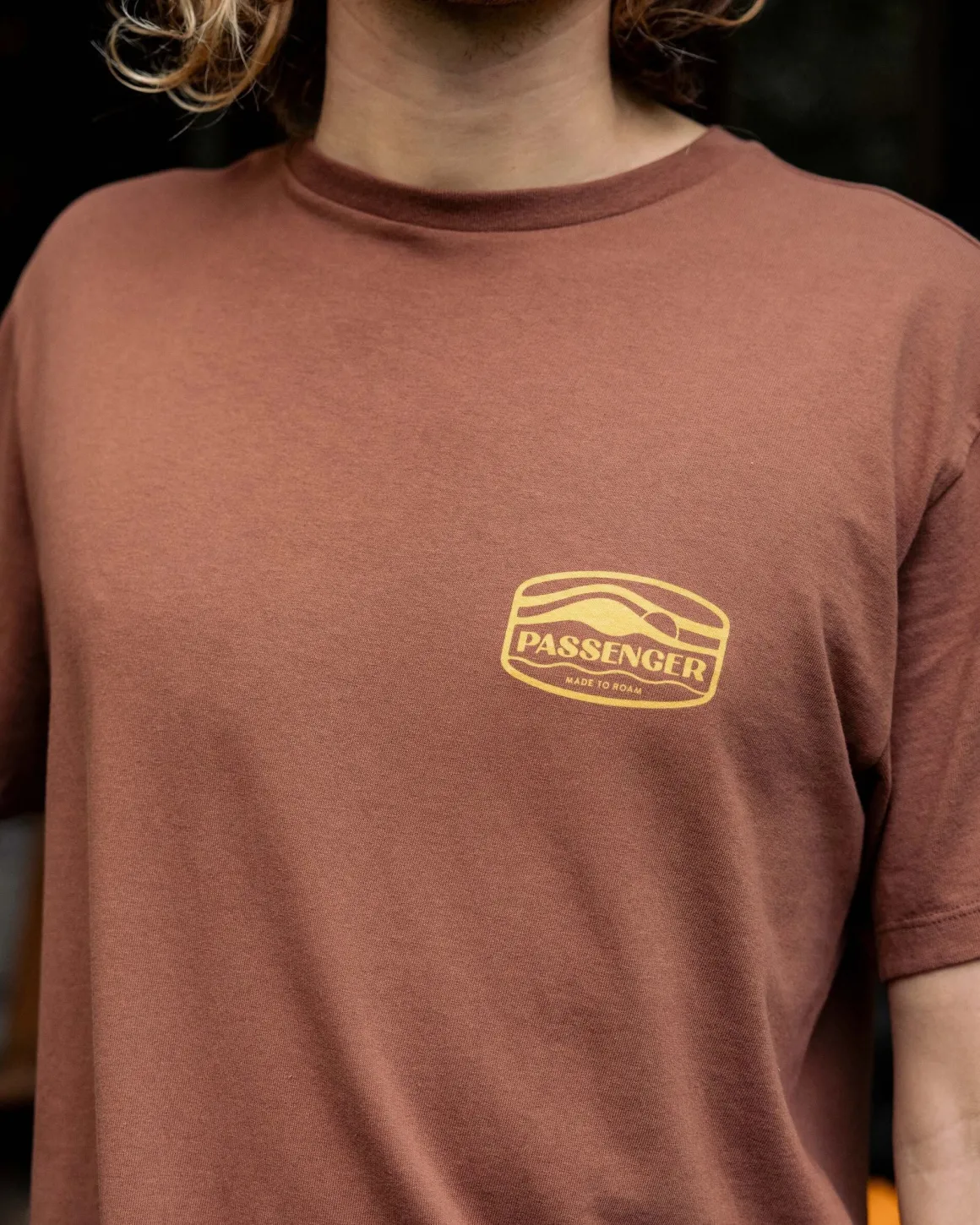 Rambler Recycled Cotton T-Shirt - Cappuccino