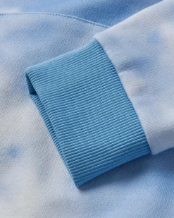 Rediscover Printed Hoodie - Tie Dye Cornflower