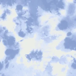 Rediscover Printed Hoodie - Tie Dye Cornflower