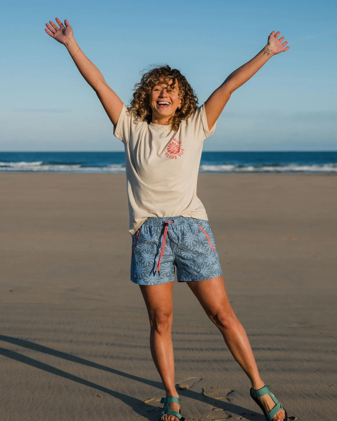 Rediscover Recycled Cotton T-Shirt - Birch