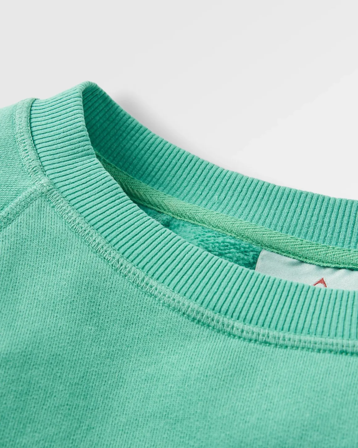 Remote Recycled Cotton Long Sleeve Sweatshirt - Green Spruce
