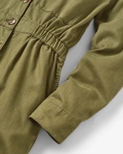 Resonate Boiler Suit - Khaki Green