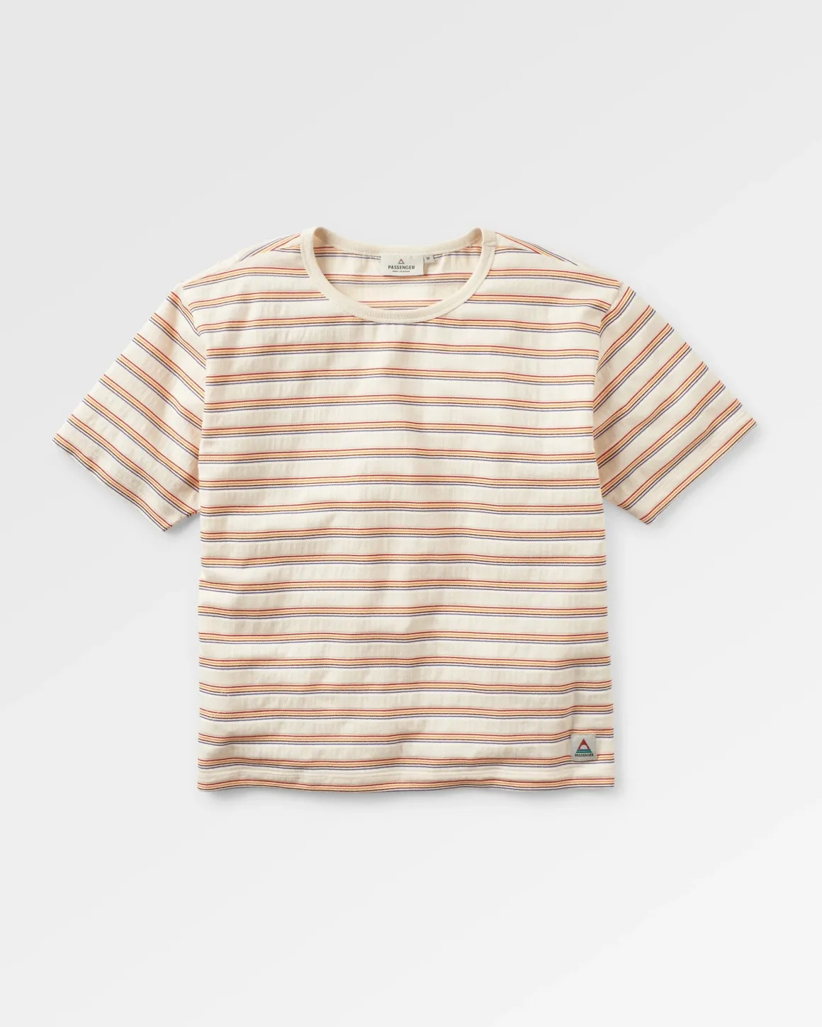 Retro Vibes Organic Cotton T-Shirt - Retro Stripe