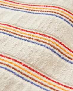 Retro Vibes Organic Cotton T-Shirt - Retro Stripe