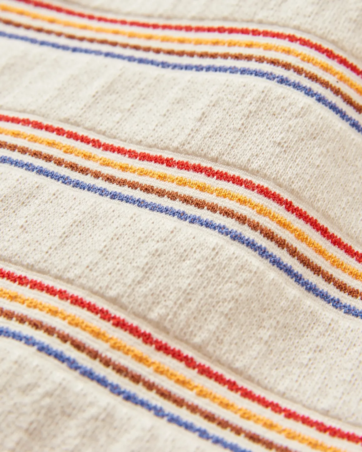 Retro Vibes Organic Cotton T-Shirt - Retro Stripe