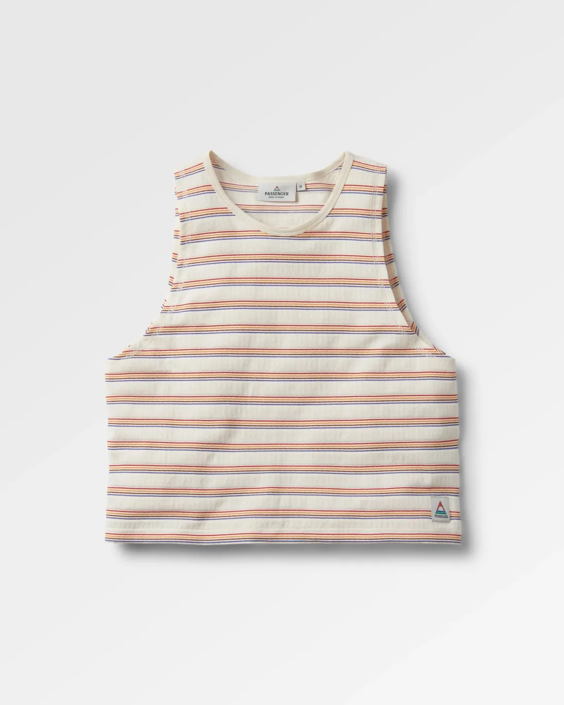 Retro Vibes Organic Cotton Tank Top - Retro Stripe