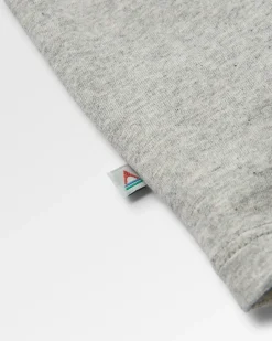Riser Recycled Cotton Long Sleeve T-Shirt - Mid Gray Marl