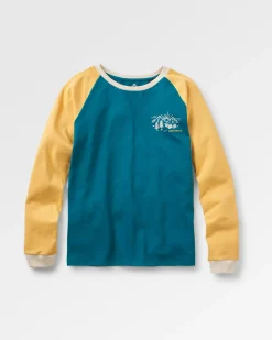 Riser Recycled Long Sleeve T-Shirt - Blue Coral