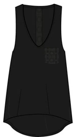 Rivergate Recycled Cotton Long Sleeve Top - Black