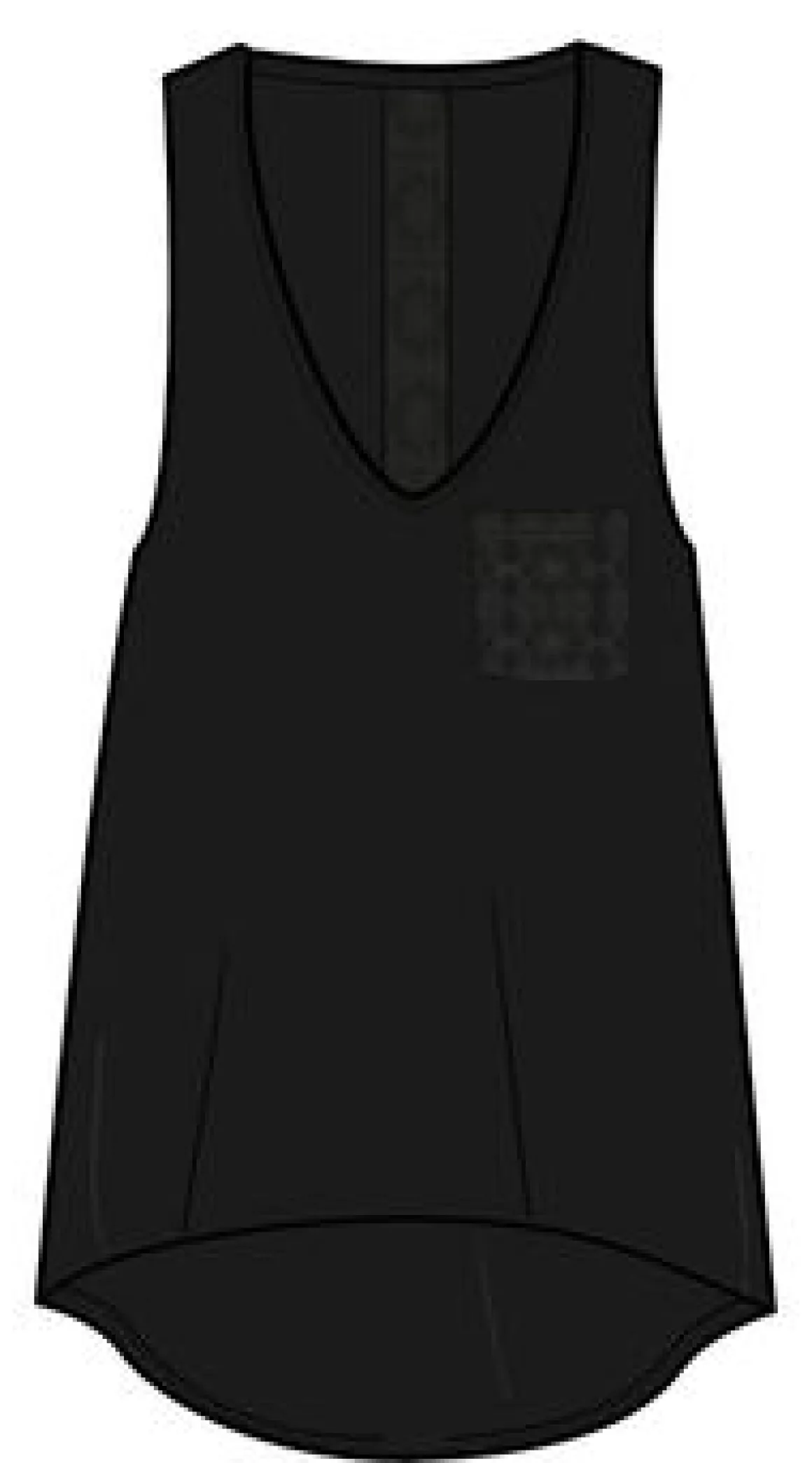 Rivergate Recycled Cotton Long Sleeve Top - Black