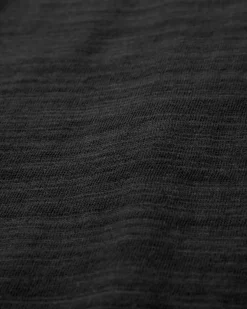 Rivergate Recycled Cotton Long Sleeve Top - Black