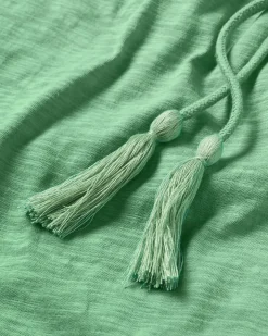 Rivergate Recycled Cotton Dress - Green Spruce