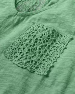 Rivergate Recycled Cotton Dress - Green Spruce