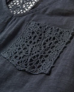 Rivergate Recycled Cotton Dress - Black