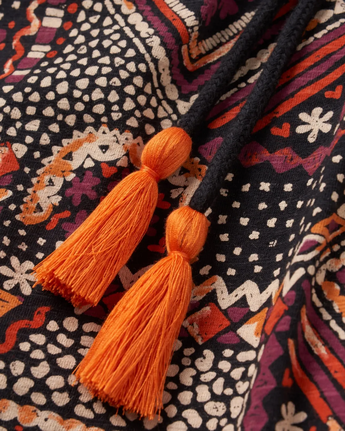 Rivergate Recycled Cotton Dress - Vintage Patchwork Black/Multi