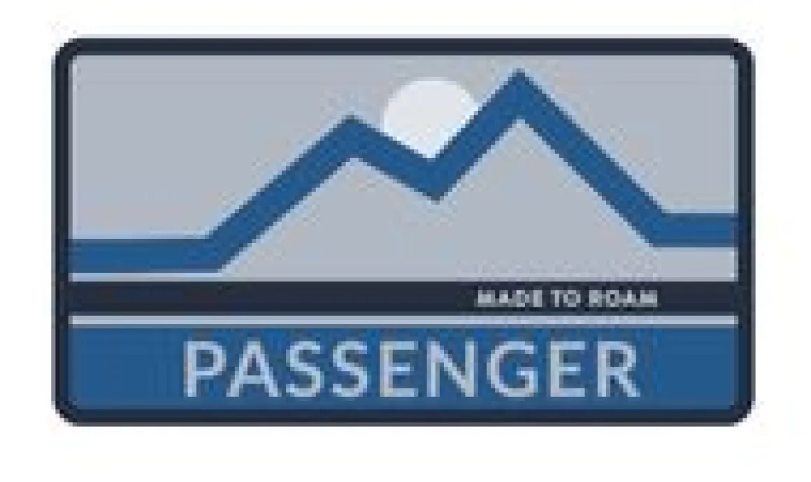 Roam Wild Patch - Gray Blue