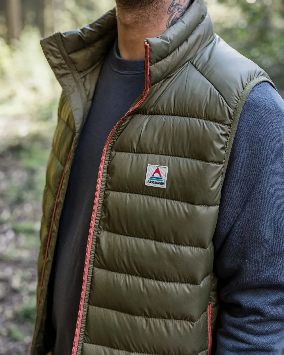 Roamer Insulated Vest - Khaki Green