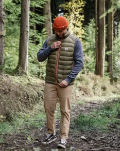 Roamer Insulated Vest - Khaki Green