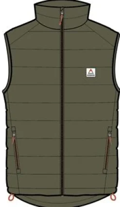 Roamer Insulated Vest - Khaki Green