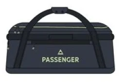 Roamer Recycled 60L Duffel Bag - Black