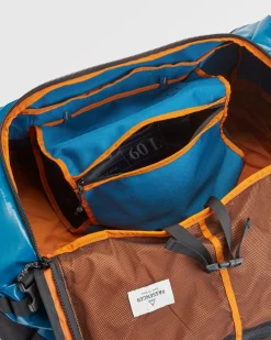 Roamer Recycled 60L Duffel Bag - Tidal Blue