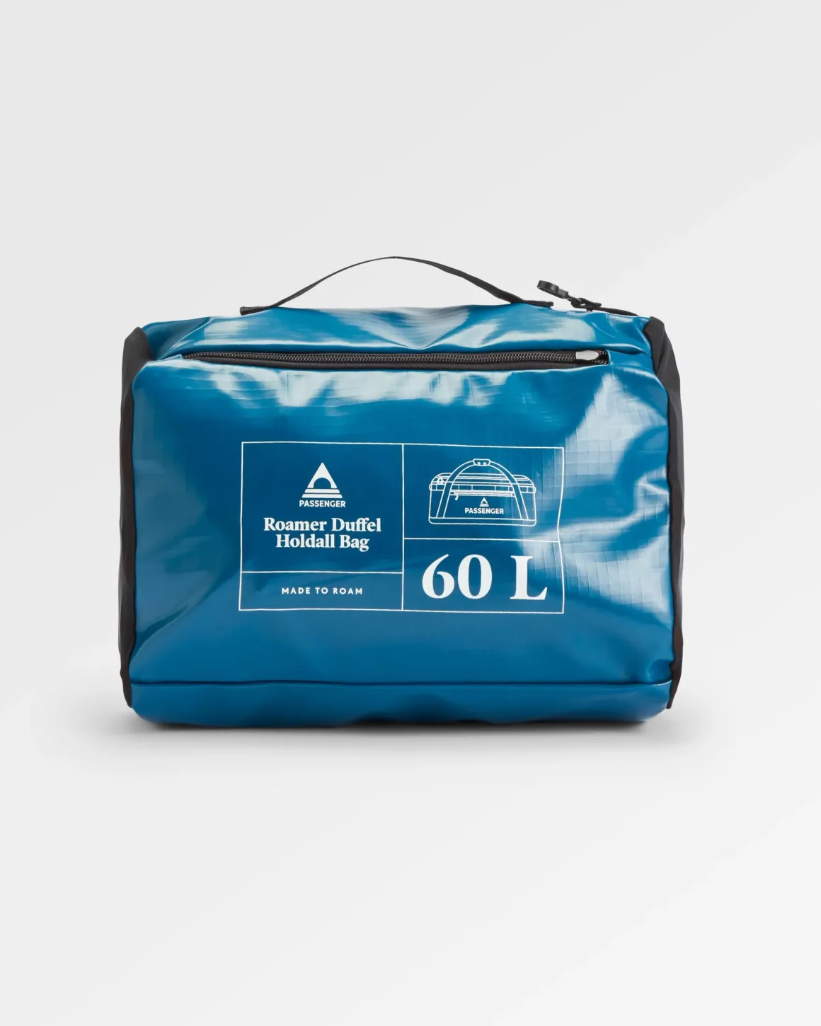 Roamer Recycled 60L Duffel Bag - Tidal Blue