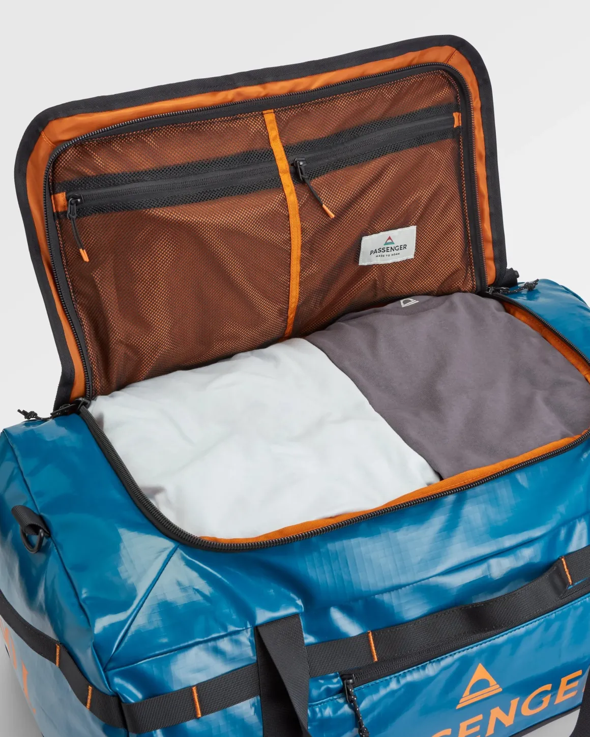 Roamer Recycled 60L Duffel Bag - Tidal Blue
