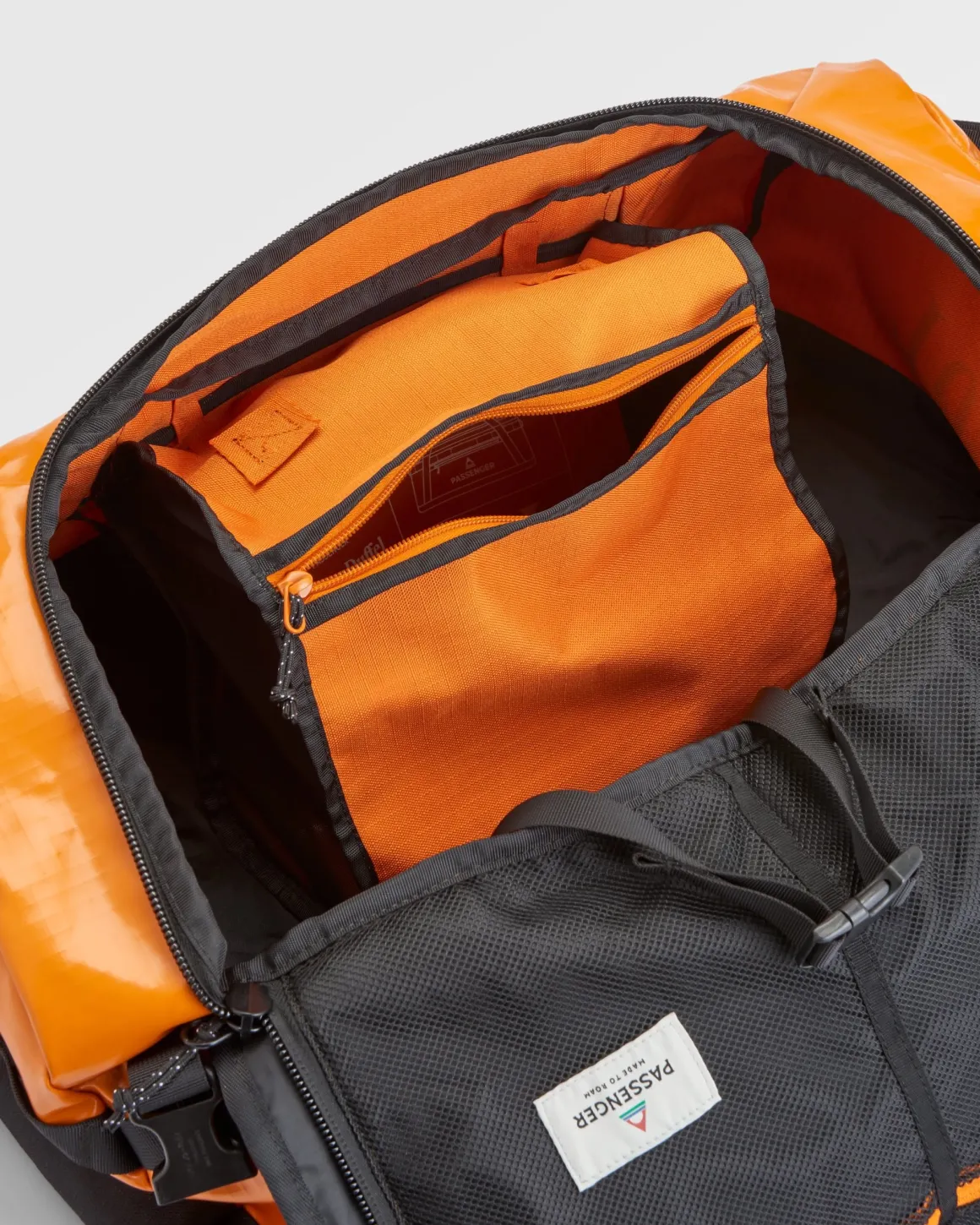 Roamer Recycled 40L Duffel Bag - Sunrise Orange