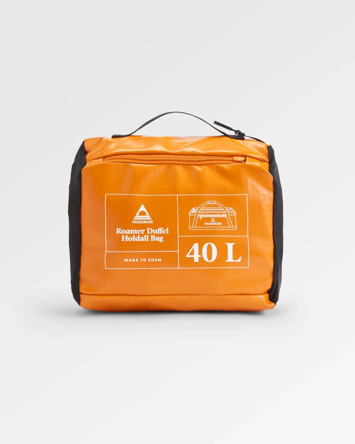 Roamer Recycled 40L Duffel Bag - Sunrise Orange