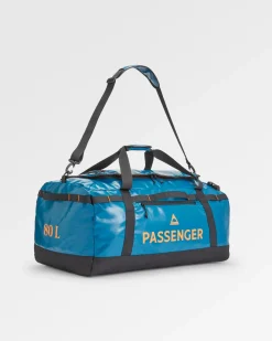Roamer Recycled 80L Duffel Bag - Tidal Blue