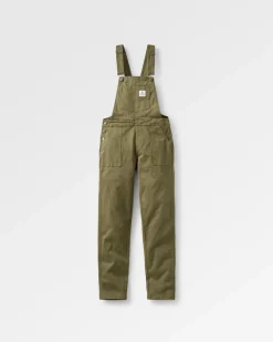 Roamist Organic Cotton Overalls - Khaki Green