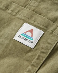 Roamist Organic Cotton Overalls - Khaki Green