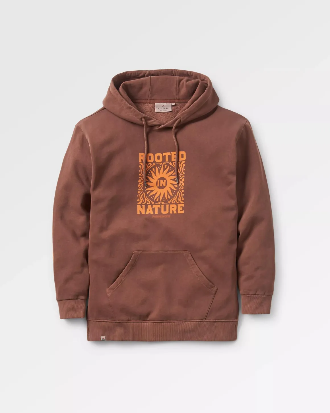 Rooted In Nature Long Sleeve Hoodie - Chestnut