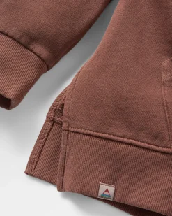 Rooted In Nature Long Sleeve Hoodie - Chestnut