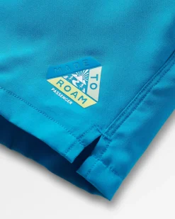 Roundtrip Recycled All Purpose Trail Shorts - Blue Pool