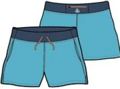 Roundtrip Recycled All Purpose Trail Shorts - Blue Pool