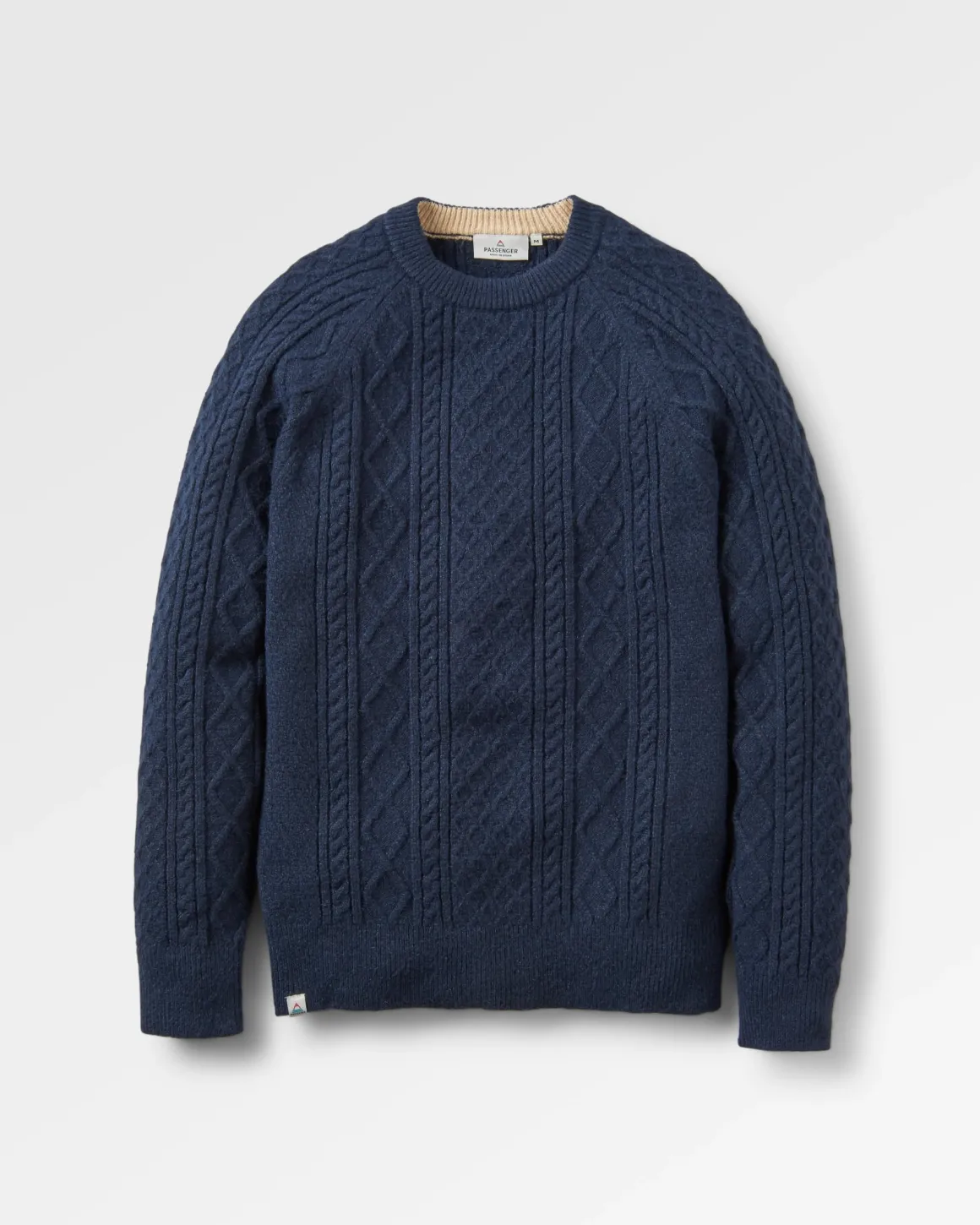 Sandbar Cable Knitted Sweater - Rich Navy