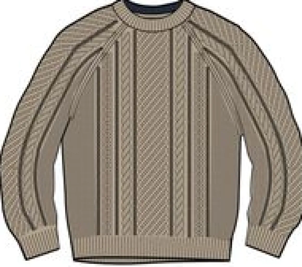 Sandbar Cable Knitted Sweater - Stone