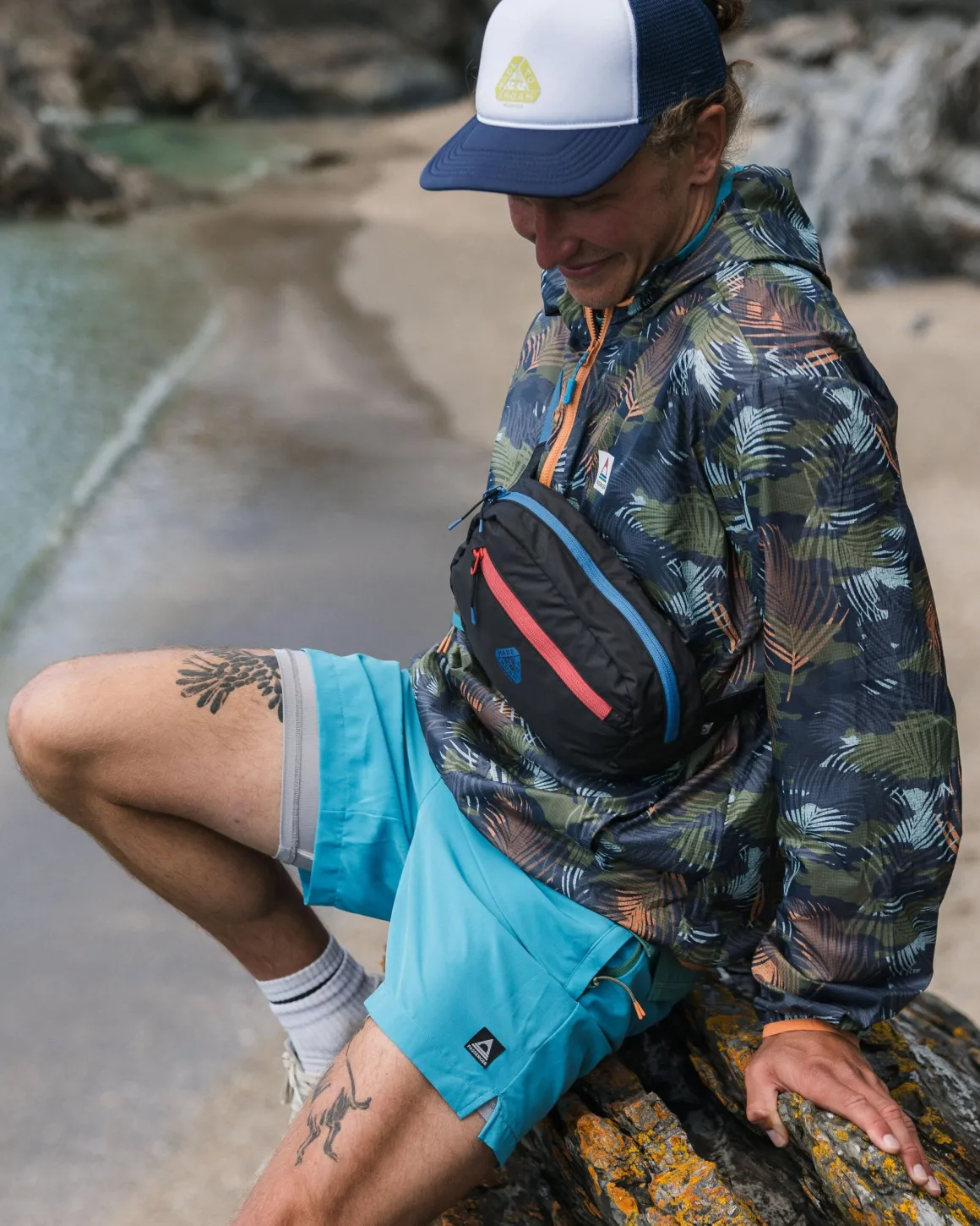 Sandune Trail Shorts - Blue Pool