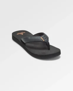 Santos Flip Flop - Black