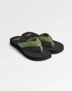 Santos Flip Flop - Khaki Green