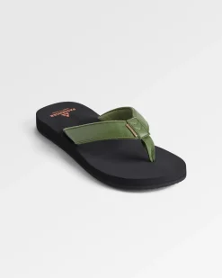Santos Flip Flop - Khaki Green