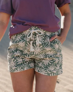 Santosa Organic Cotton Cord Shorts - Seaweed Pistachio