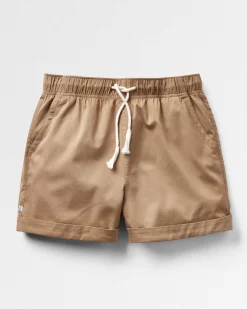 Santosa Twill Shorts - Biscuit